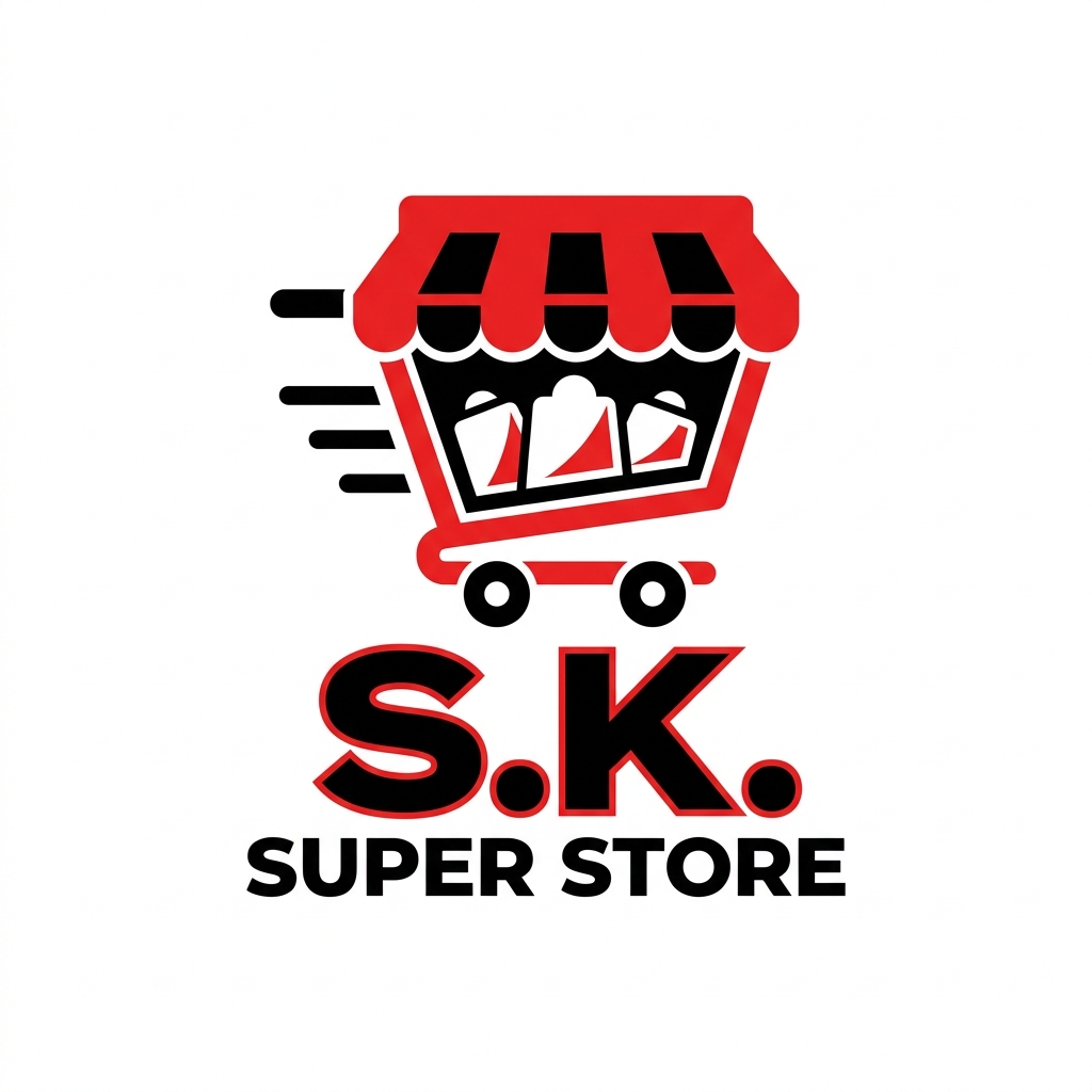 S.K. Super Store Logo